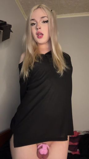 My small cock in a cage