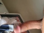 Muestro mi verga rosada de 21 cm a la cámara, que rico 🤤