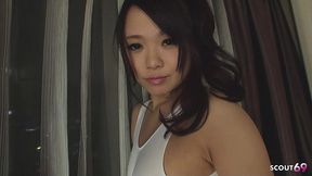 big ass pawg submissive girl in japan get double creampie mmf 3some by two old guys