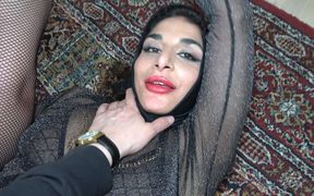My Hijabi Big Ass Stepsister's Home Workout Turned Me on and She Let Me Fuck Her Pussy