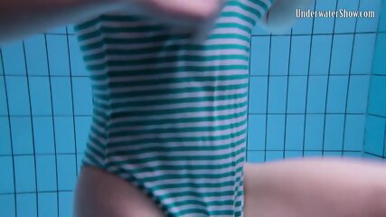 Hottest underwater submerged teen Anetta