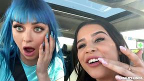 ”Wild babe trip is all about sex in every possible way! - Jewelz Blu , Kylie Rocket , Ryan Reid & Clarke Kent”