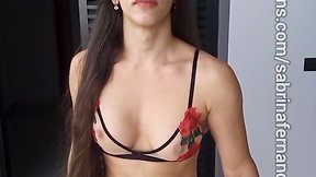 Sabrina fernandes: shemale cumming