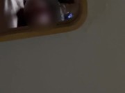 Kandi sucks off Kane and try’s to deepthroat in the mirror