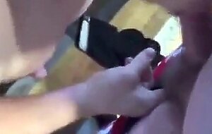 Big-cock amateur gets a blowjob from his buddy and cums hard