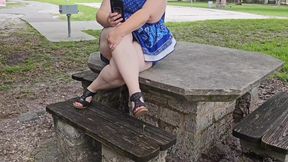 Stranger At The Park Asked Me To Play With My Pussy Then He Fingered And Fucked Me Doggystyle