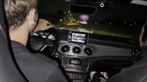 As We Were Coming Home From The Cinema In. Car With Friends, I Started Sucking The Dick Of The Guy S