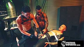 Sub Whore Derek Cage Deliciously Domd By Hunks & Cream