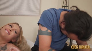 Curvy Tattooed Girlfriend Juliana Marie Pays Rent Riding BBC