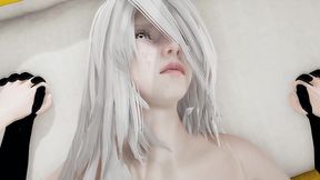 nier automata futa on female