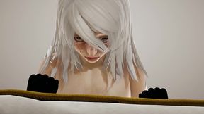 nier automata futa on female