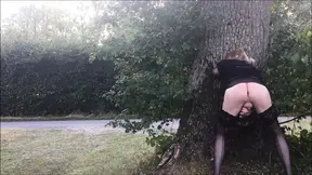 Tranny Roadside Wanking