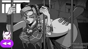 Jolyne Gets Hardcore in Jail - Kira's Cut