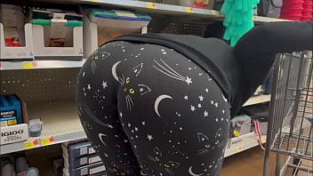 Walmart Shopping Enormous Ass Wedgie