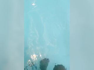 Flashing at swiming pool
