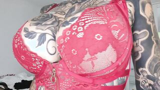 Red African and White Micro Bikini and Underwear Try On Haul Melody Radford