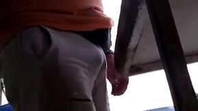 Big-Cock Daddy's Bulge Outdoors