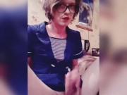 Hattabi4ik Sweet Crossdresser Fapping Big Dick (Hot Ass)