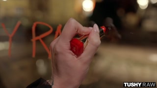 TUSHYRAW Catherine Knight Gets Her Flawless Round Ass Stretched Out In Naughty Anal Session