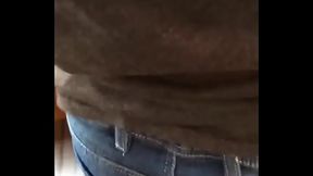 Black hairy bitch gets by a short pathetic white guy