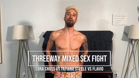 Tatiana Steele and Lora Cross vs Flavio