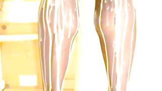 Blue Girl #70 - Erotic Dance Moves In High Heels And Lingerie