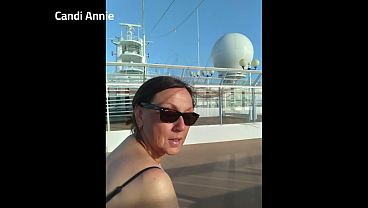 Caribbean Cruise with Mature Sexy Swinging GILF Slut Candi Annie