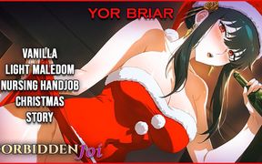 Your Devoted Wife Yor Is Your Christmas Gift! (yor Briar, Light Maledom, Vanilla, Nursing Handjob, Christmas)