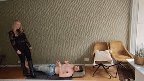 Squashing your flesh under my boots -Alexa-