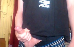 German Amateur Guy Quick Jerk Session With Cum