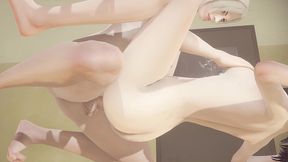 hentai uncensored - futanari x shoko hardsex - japanese asian manga anime game porn