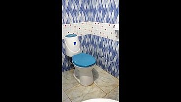I pee like a cis woman, pee in stand and jerk-off until a hard cum - short version