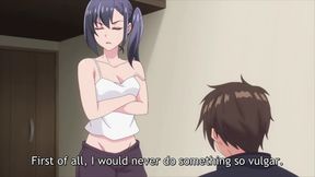 Yoasobi Gurashi fingering in her ass in front of his friend