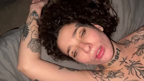 alternative slut rebekah rose stimulated with a vibrator and then fucked intensely until she cums multiple times!