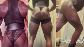 big black butt geared workout