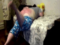 Amateur tight pussy close up play