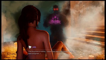 CROFT Adventures [ Hentai Game Parody PornPlay ] Ep.2 bisexual threesome with ghosts