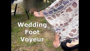 Wedding Foot Voyeur