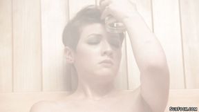 ”Master fisting slave in showers”