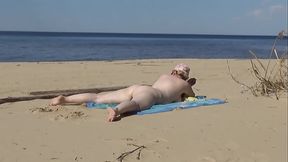 Beachside MILF gets doggystyle fucked and fingered