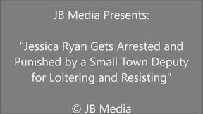 Jessica Ryan Gets Arrested and Punished for Loitering - SD