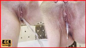 Compilation! Creampie close-up! Douching a hairy pussy! POV!