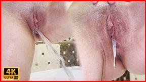 Compilation! Creampie close-up! Douching a hairy pussy! POV!
