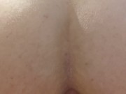 shemale slut fingering her loose anal gape