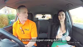 Driving School Test End With Fuck In Public