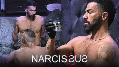 Arrogant Hunk ADAM RAMZI Can Only Cum Fucking In Front of Mirror