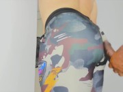 Mi culo se siente tan apretado con esta polla
