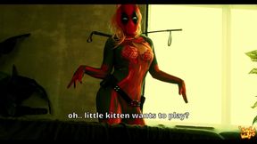 Deadpool vs Wolverine. Crazy Sexual Fight - MollyRedWolf