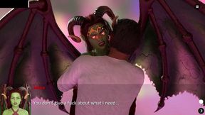 the spellbook corruption route #5 - animated sex game