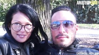 CASTING ALLA ITALIANA - (Krystal African and Julius) Italian milf